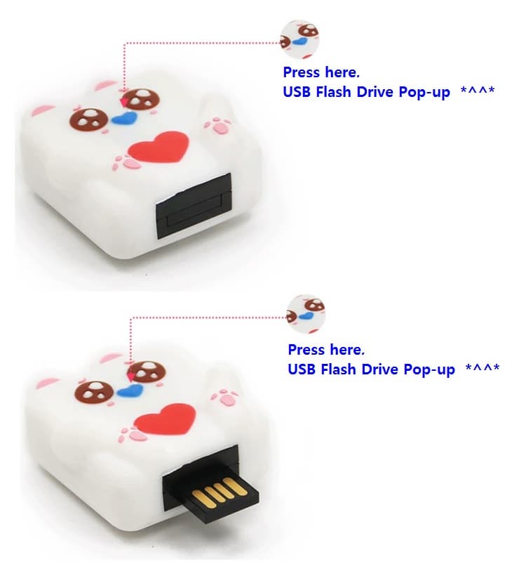 Spirit Bear Pop_up USB Flash Drive